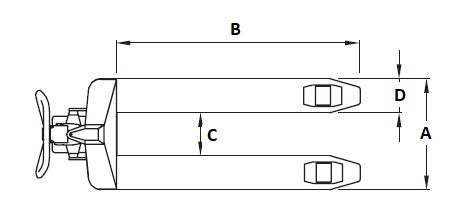 2000kg Stainless Steel Hand Pallet Truck Lift Mate MA20S