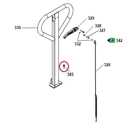 Bolt M8 x 20mm GS22 Basic Pramac G022112