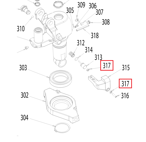 Pramac Lifter PX20 Hex Nut M6 G032301
