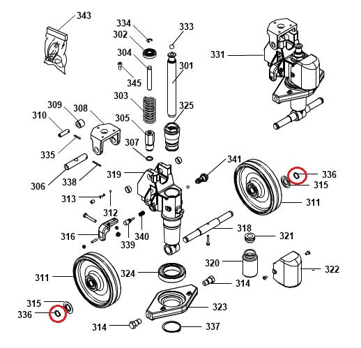 Circlip Retaining Ring GS22 Basic Pramac G042120