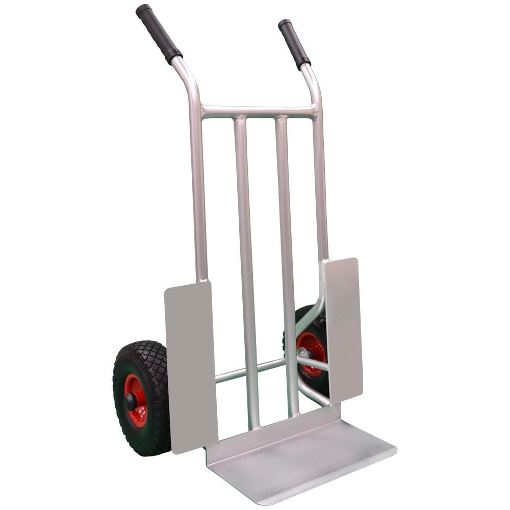 200kg Aluminium Wide Back Sack Truck With Fixed Foot Plate