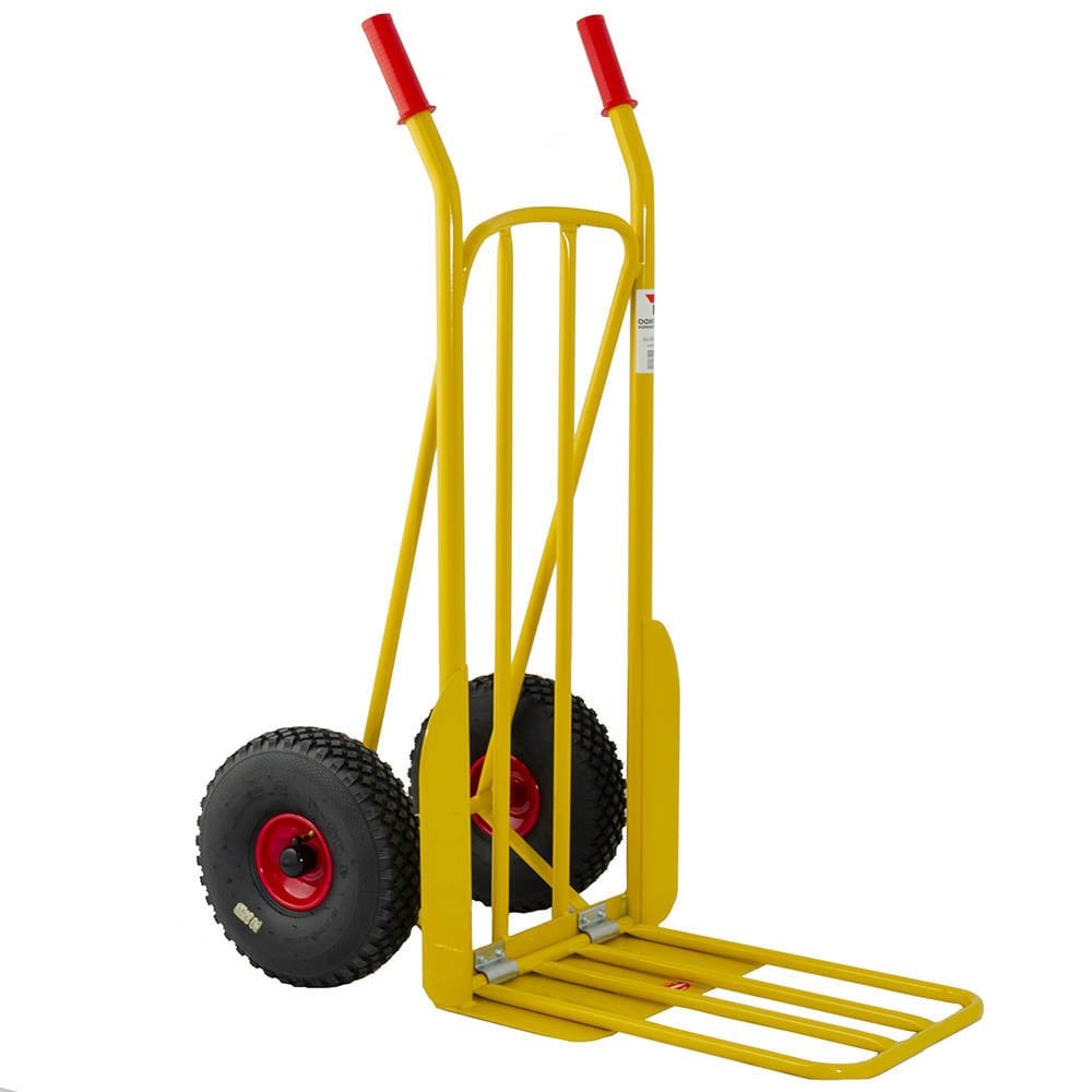 250kg Steel Rough Terrain Sack Truck With Dual Foot Plate