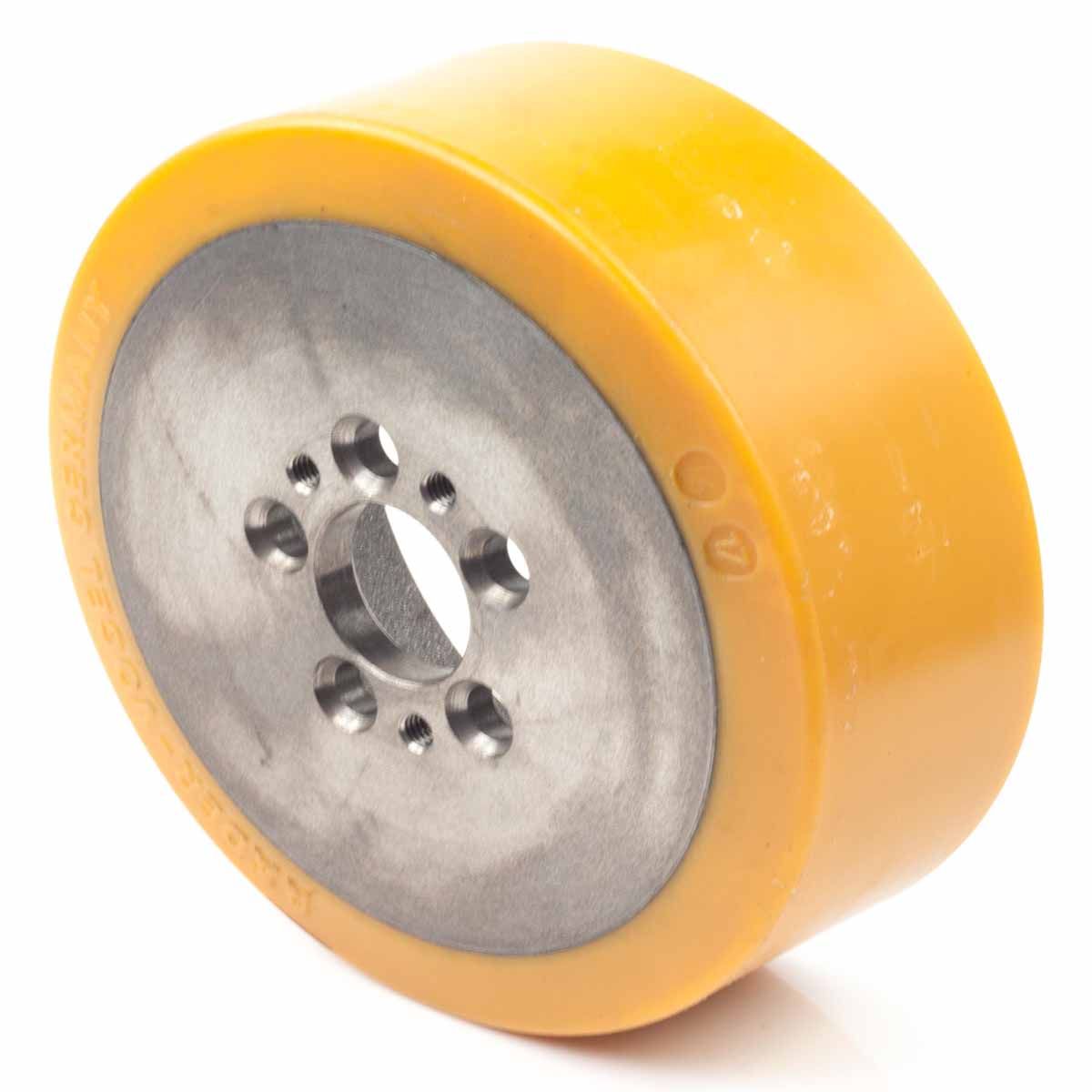 Polyurethane 230mm x 82mm x 45mm Drive Wheel EP18AC Manitou
