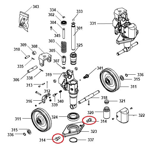 Thrust Plate Bolt GS22 Basic Pramac S000003302