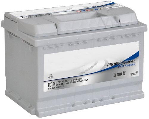 Battery 12v 75Ah Pramac G099300024