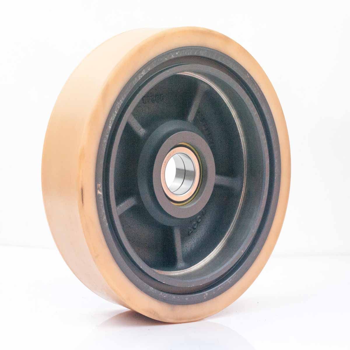 Linde Vulkollan Load Wheel With Brakedrum 0009903910