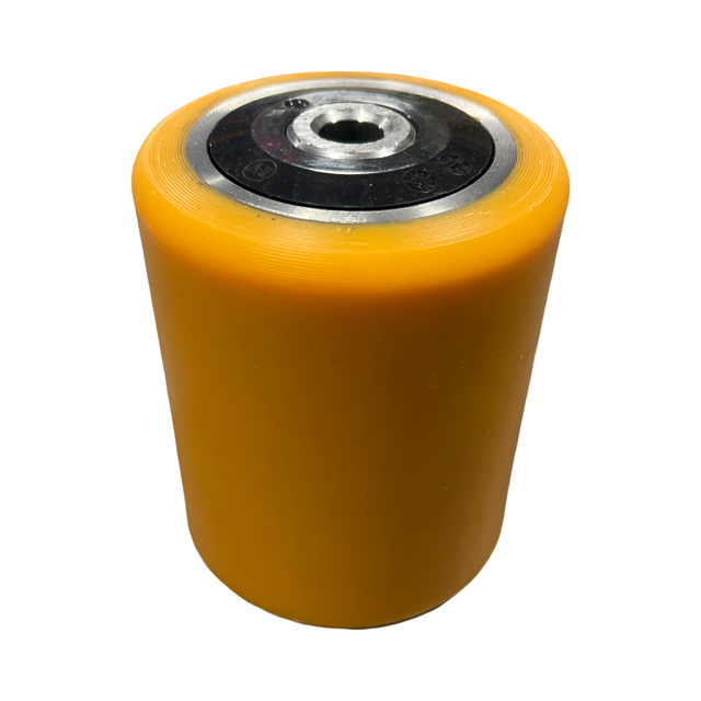 Linde 0039933649 Load Roller Wheel 85x110x12mm polyurethane tread