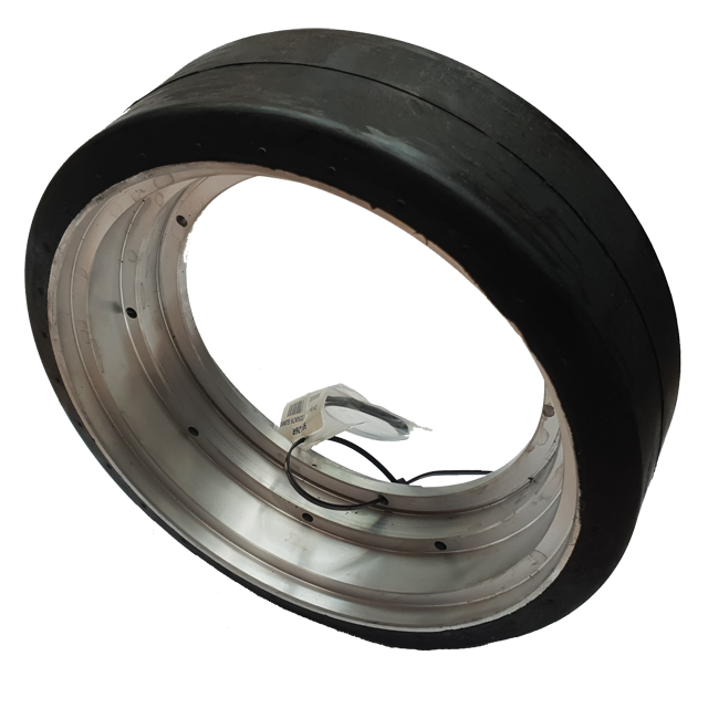 Logitrans 985126R Rubber Drive Wheel – 250mm x 76mm replacement part