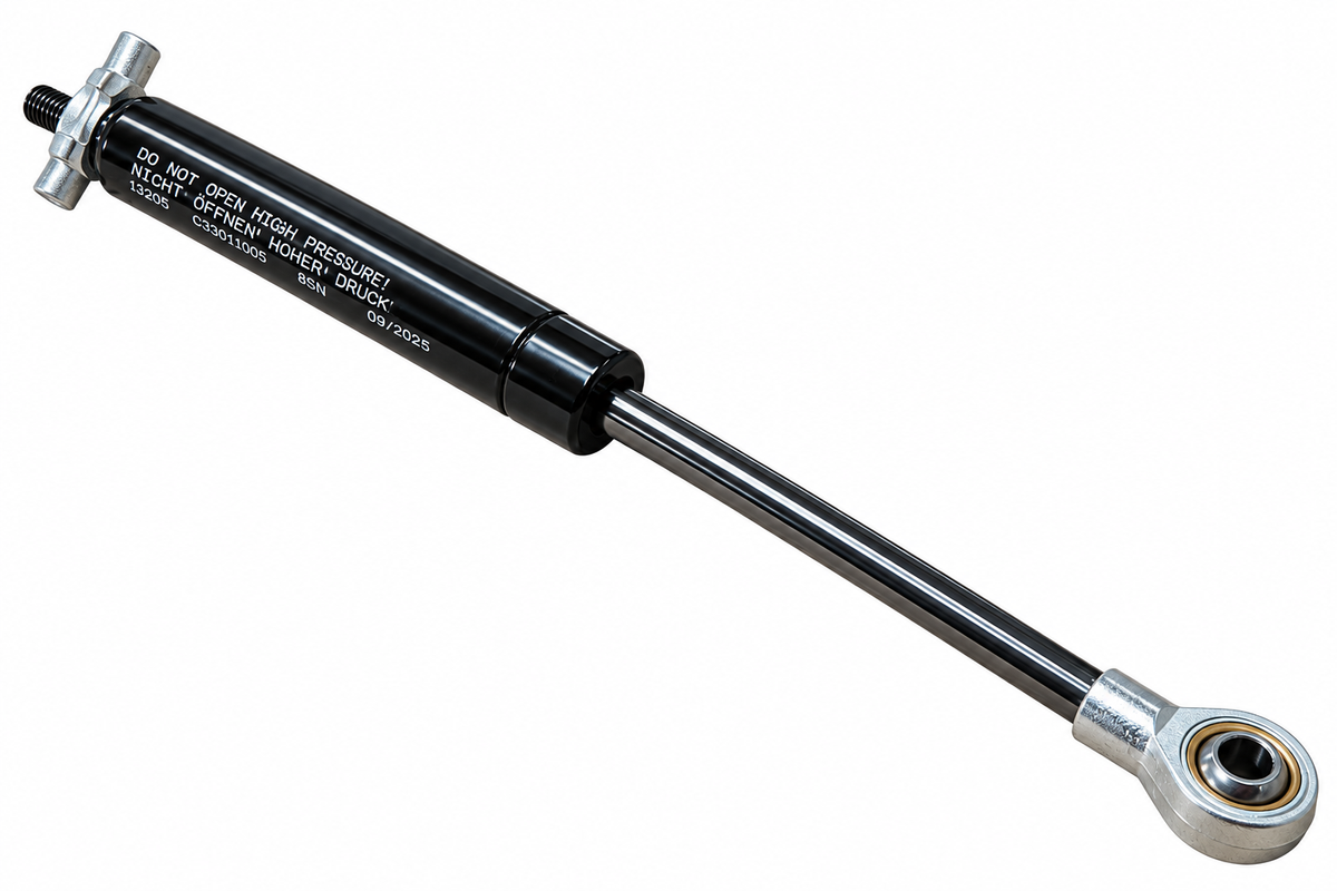 EP Equipment 1120-320000-00 Gas Spring – Tiller Return Strut with Metal Mounting Eyelets