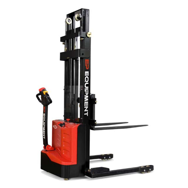 EP Equipment ES12-25DM electric straddle stacker 1200kg