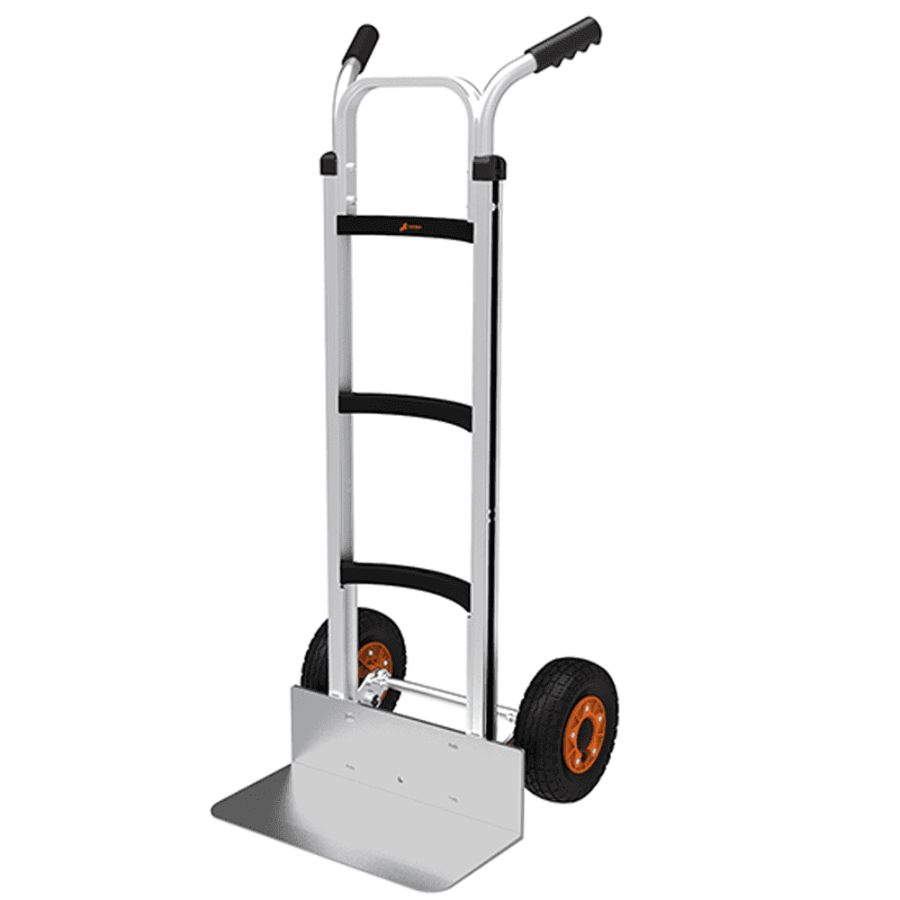 200kg Aluminium Sack Truck Solid Foot Plate Without Skids