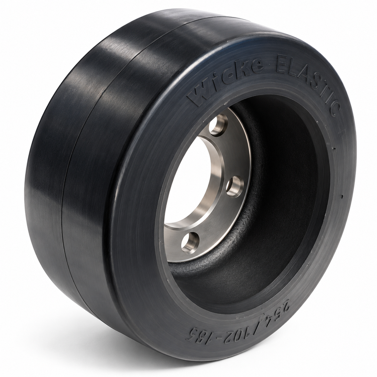 Linde 0039902308 Rubber Drive Wheel 254mm x 102mm x 80mm