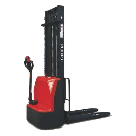 Maximal 1500kg Electric Powered Wrap-Over Pallet Stacker