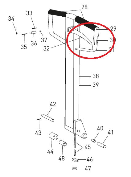 Clamp BT Toyota L2000 47082