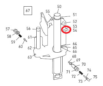 Screw Oil Filler BT Toyota 20345