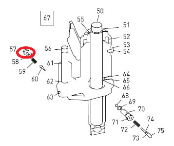 Screw BT Toyota 43713