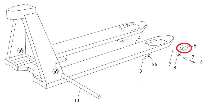 Bracket BT Toyota 47110