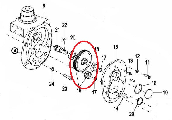 Driving System Gear Kit 1115-GSX-10