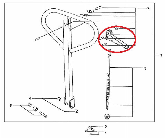 Lowering Lever Total Source 128TA4355A