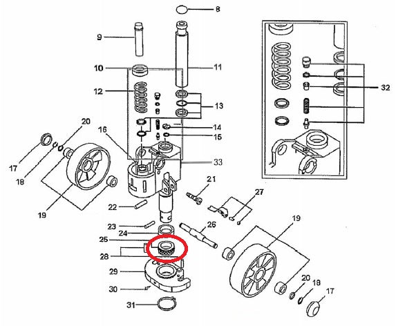 Thrust Bearing Stainless Steel Total Source 128TA4637