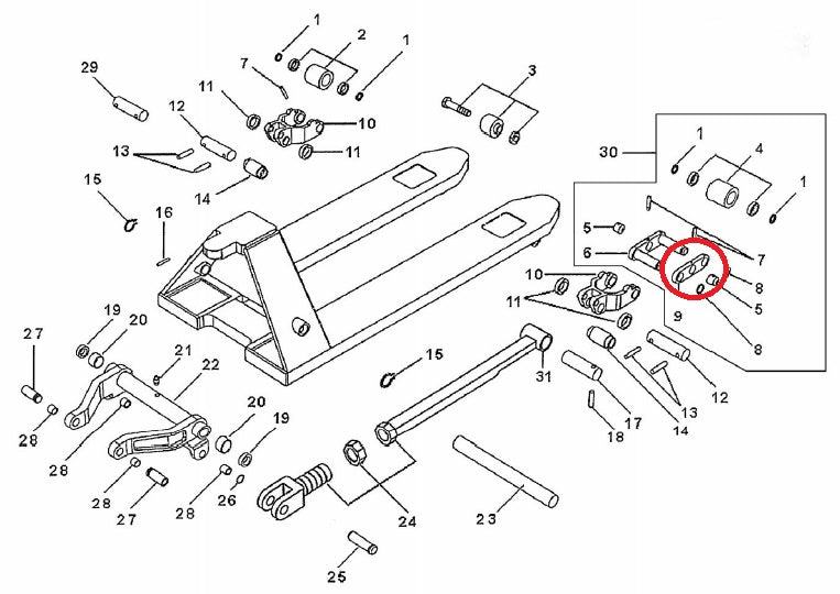 Wheel Bracket Plate Tandem Load Roller Total Source 128TA4399