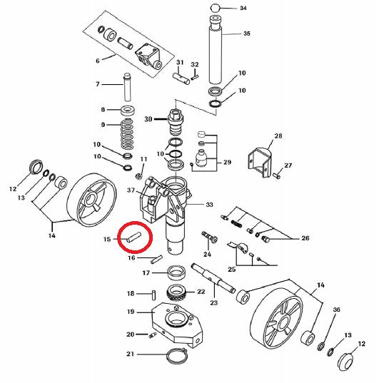 Locking Pin Total Lifter 128TA4467