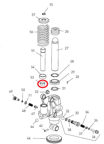 Seal U01 Pump Piston BT Toyota 215866