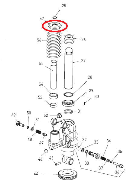 BT Toyota LHM230QOX Washer 215282