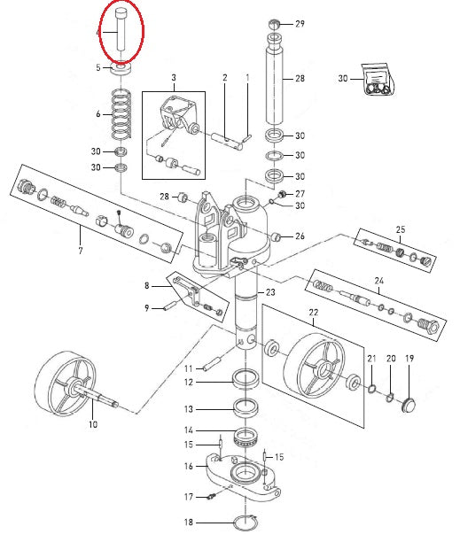 Pump Piston HPT-D Total Lifter 144TA2860