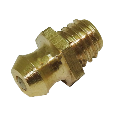 Hexagonal Copper Grease Nipple Straight M6 x 11.8mm Total Source 144TA2877