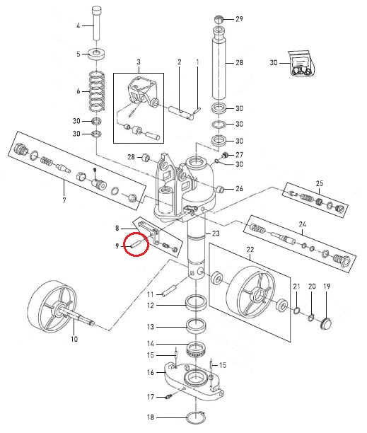 Elastic Roll Pin HPT-D Total Lifter 144TA2901