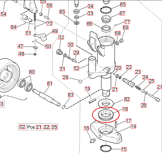 Bearing 70mm x 52mm x 14mm BT Toyota 179345