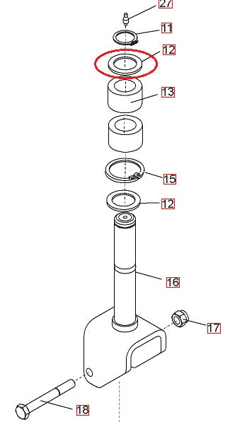 Washer 25.4mm x 35mm x 1mm BT Toyota 200564