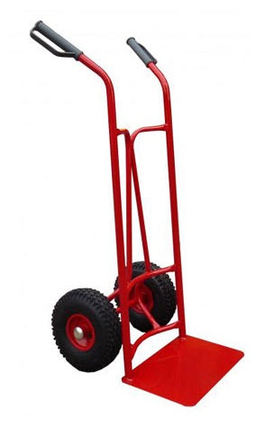 250kg Curved Back Sack Truck With Fixed Foot Plate