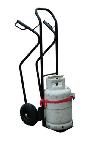 250kg Curved Back High Back Sack Truck With Fixed Foot Plate