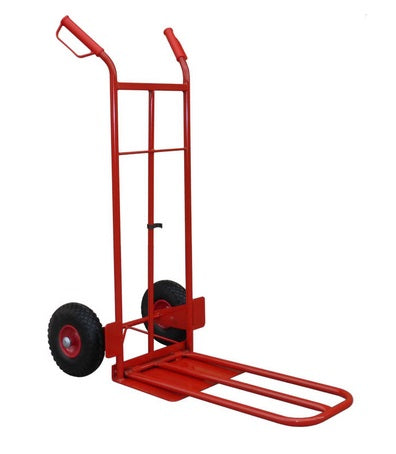 250kg D Handle Sack Truck With Long Dual Foot Plate