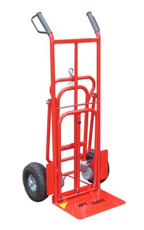 300kg 3-in-1 Steel Sack Truck With Dual Foot Plate - Main Image