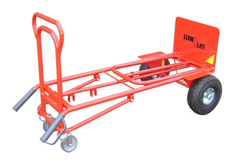 300kg 3-in-1 Steel Sack Truck With Dual Foot Plate