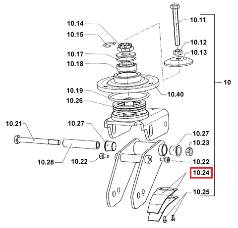 Flat And Clamp Springs Jungheinrich 50030335
