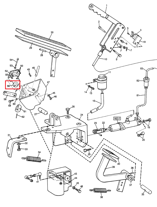 Potentiometer BT Toyota 21739