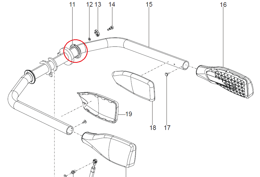 Sealing Grommet BT Toyota LPE200 7584509