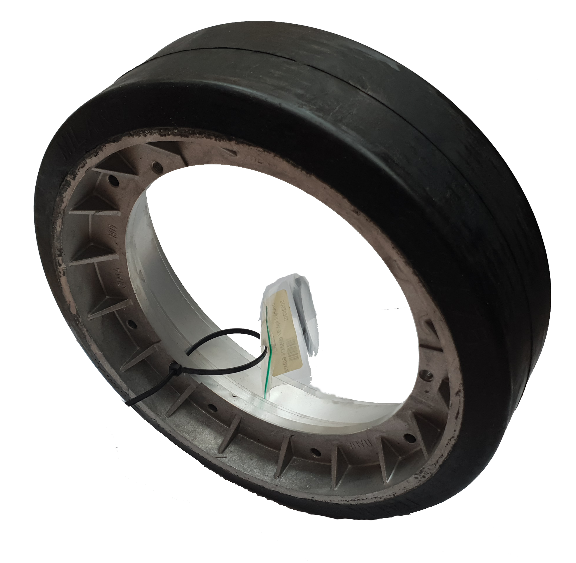 Drive Wheel 250mm x 76mm Rubber Logitrans 985126R
