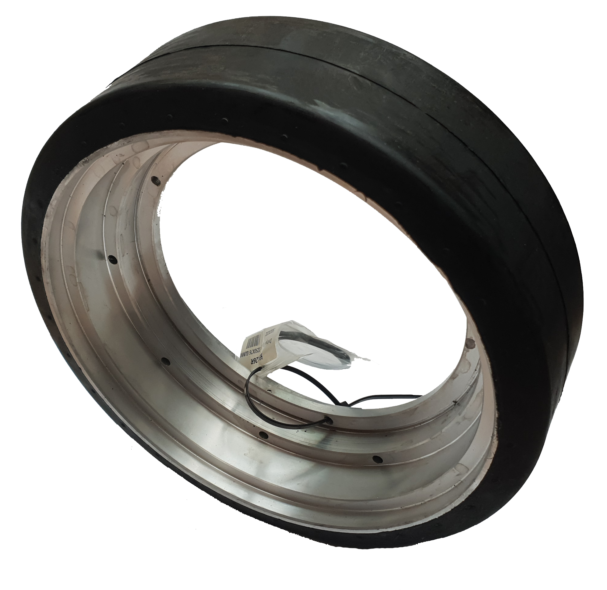 Drive Wheel 250mm x 76mm Rubber Logitrans 985126R