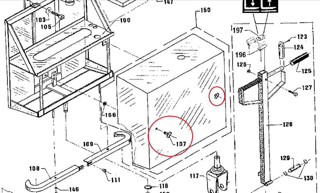 Wing Screw Logitrans 990005