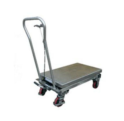 100kg Manual Stainless Steel Scissor Lift Table Lift Mate BSL10SS