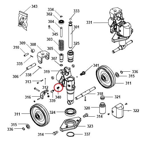Spring Release Valve Piston GS22 Basic Pramac G001102