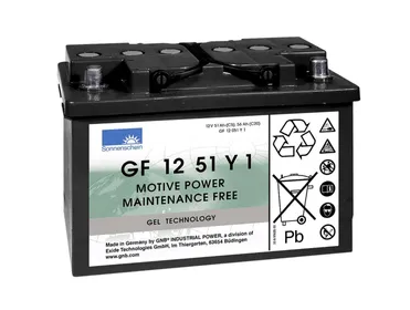 Pramac Lifter CX12 PLUS GEL Battery 12v 56Ah G089203