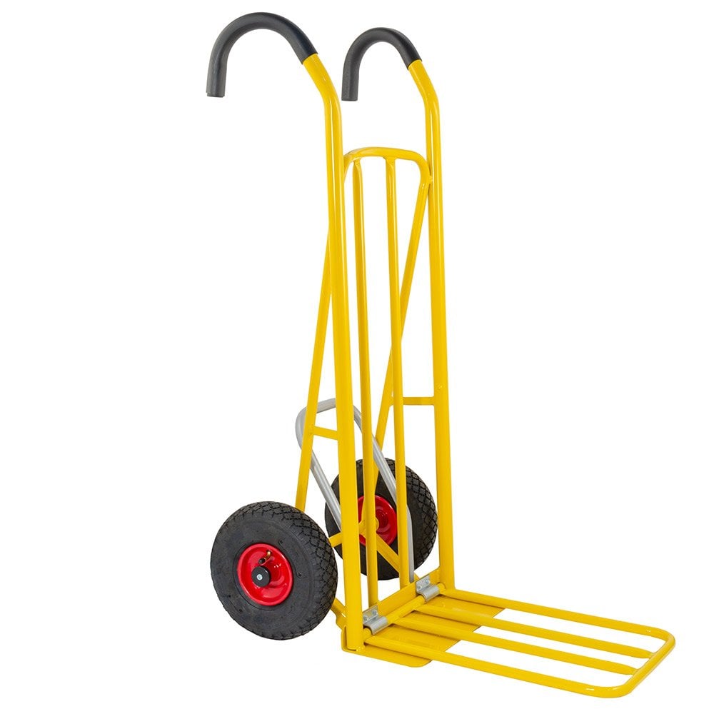 250kg Easy Tip Steel Sack Truck With Pneumatic Tyres