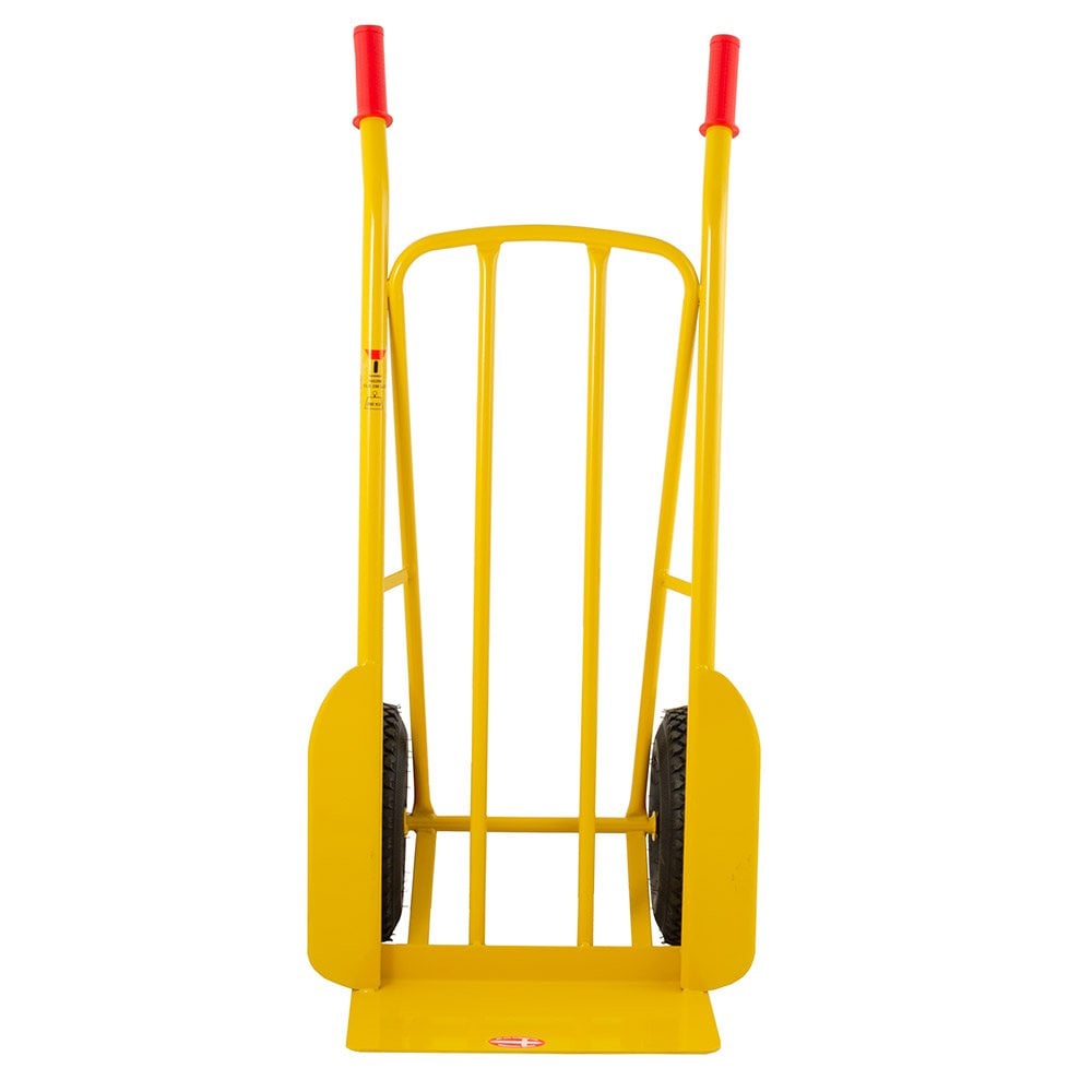 250kg Steel Rough Terrain Sack Truck With Fixed Foot Plate