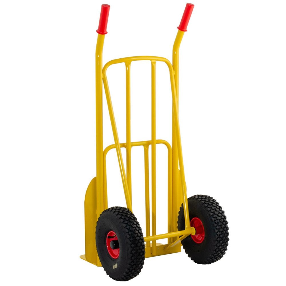 250kg Steel Rough Terrain Sack Truck With Dual Foot Plate